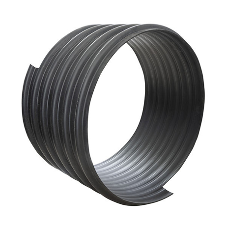 HDPE Reinforced Spiral Corrugated Pipe with Steel Belt